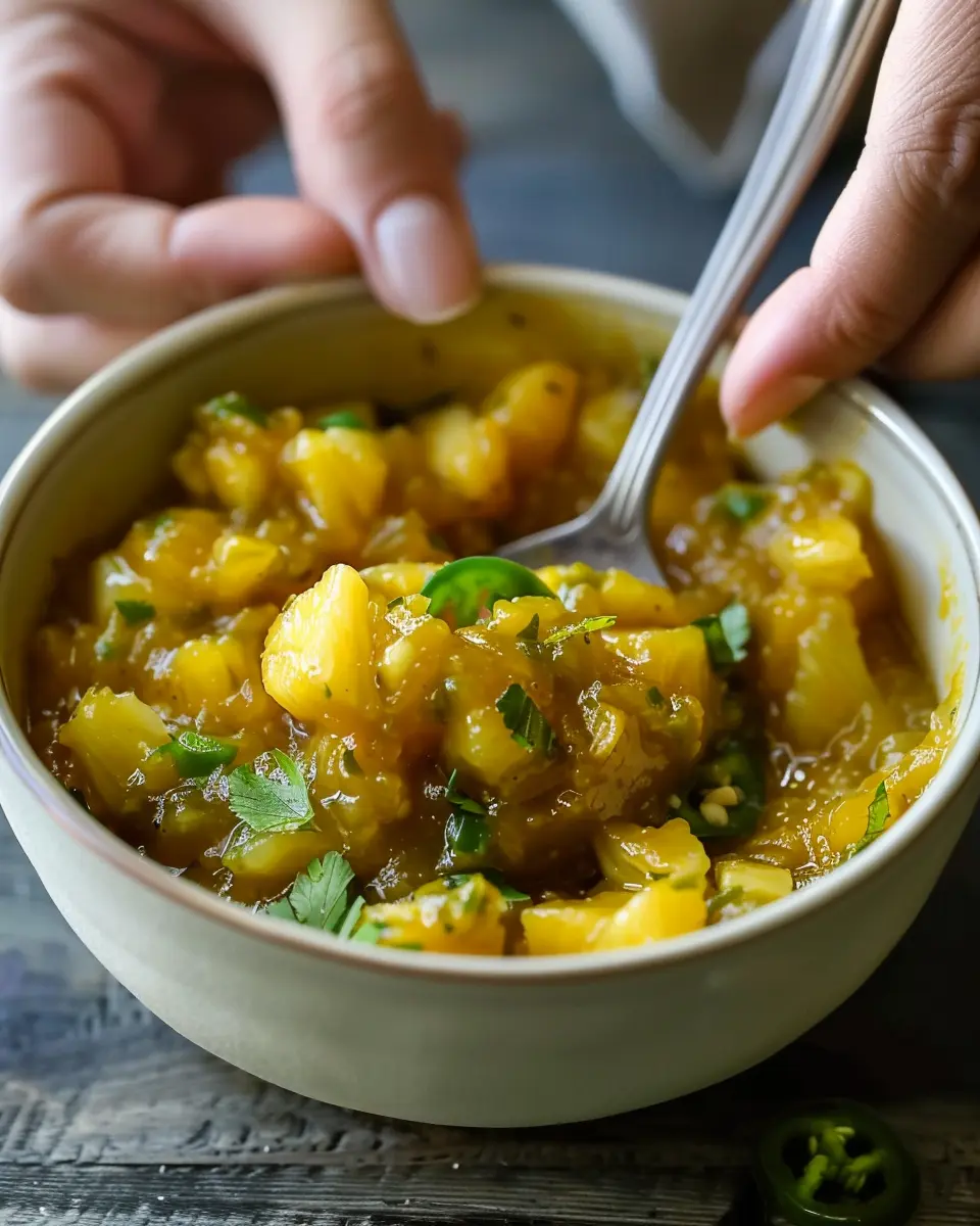 Spicy Pineapple Jalapeño Chutney: A Flavorful Twist for Your Meals