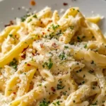 One Pot Creamy Garlic Pasta