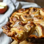 Cinnamon Roll Apple Pie