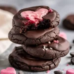 Valentine Ganache Cookies