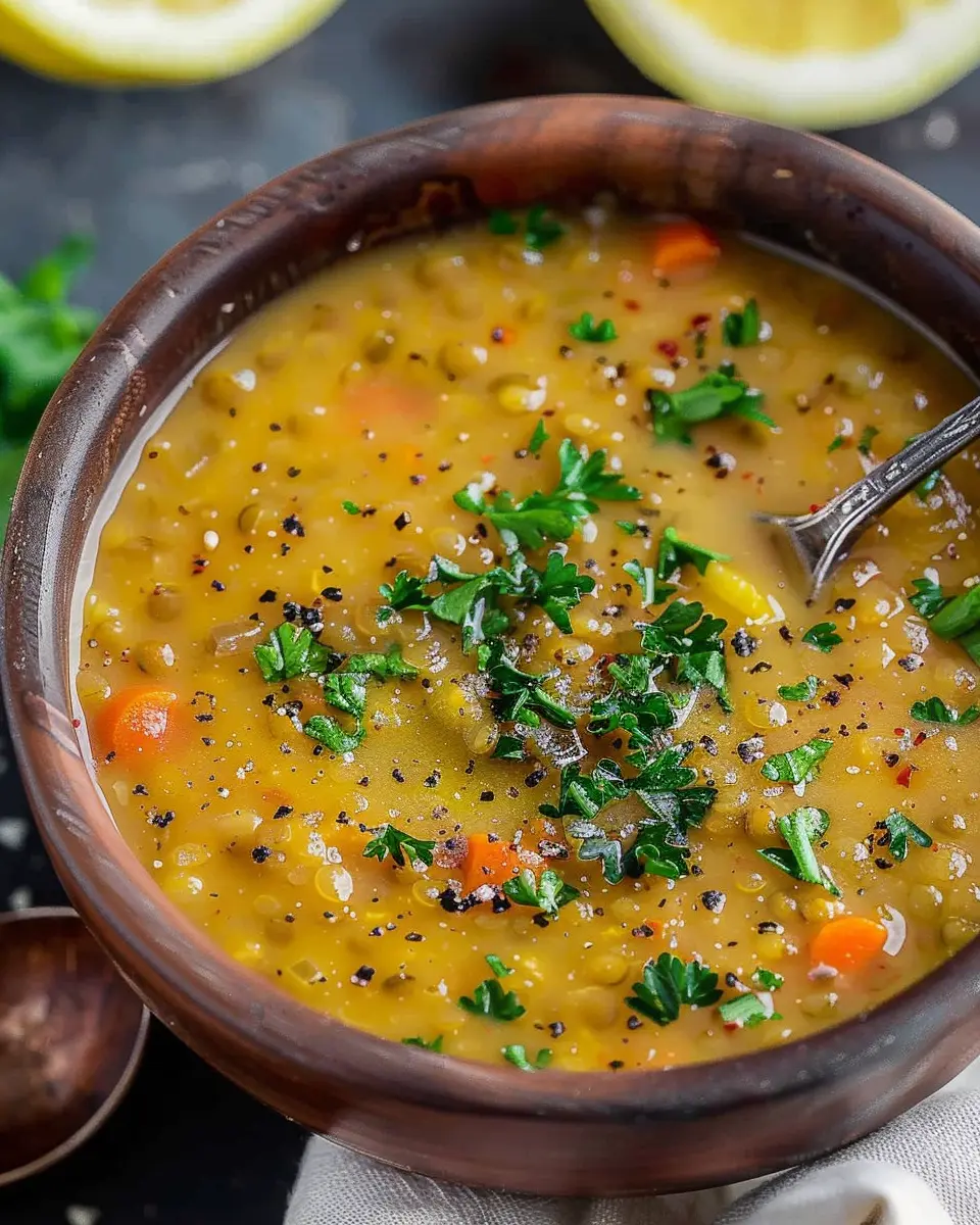 Lemon Lentil Soup: The Best Comforting Recipe for Cozy Nights