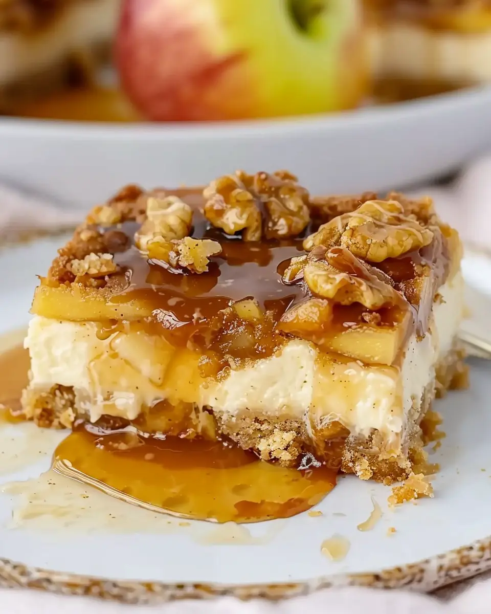 Caramel Apple Cheesecake Bars: The Indulgent Fall Treat You Need