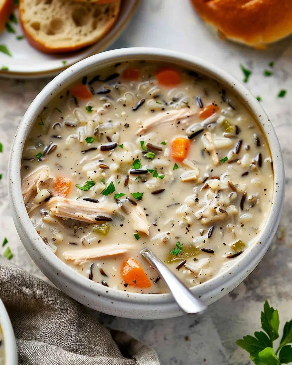 Creamy Crockpot Chicken Wild Rice Soup: The Best Comfort Food Recipe