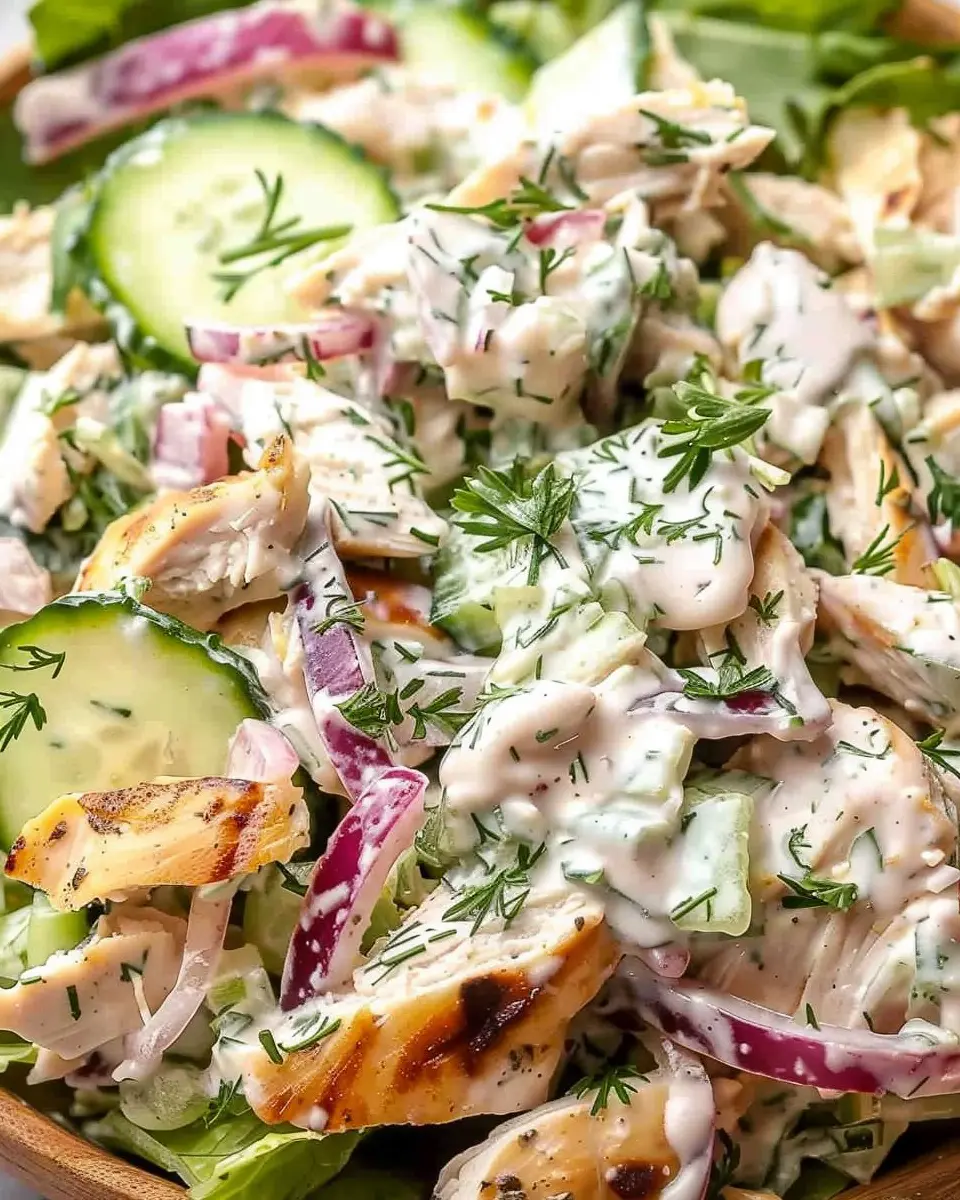 Tzatziki Chicken Salad: A Refreshing Twist for Your Summer Meals