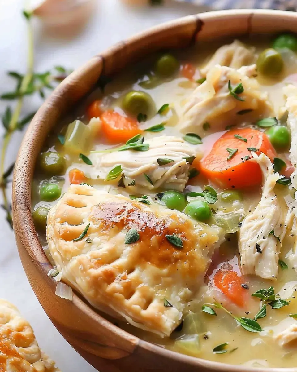 Chicken Pot Pie Soup Recipe: Comforting Taste of Home Made Easy