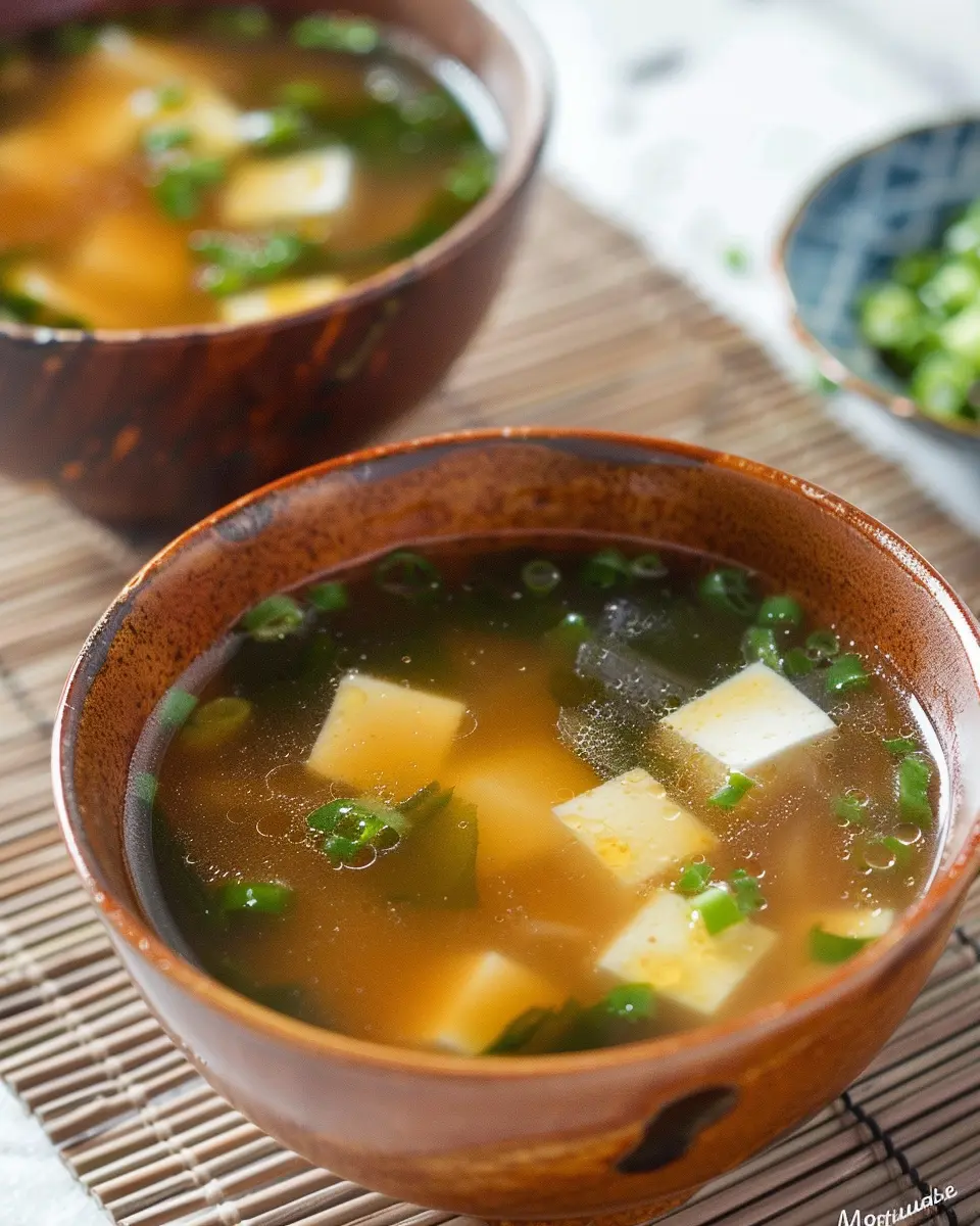 Easy Miso Soup with Turkey Bacon: A Heartwarming Comfort Dish