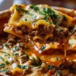Mouthwatering One Pot Lasagna Soup