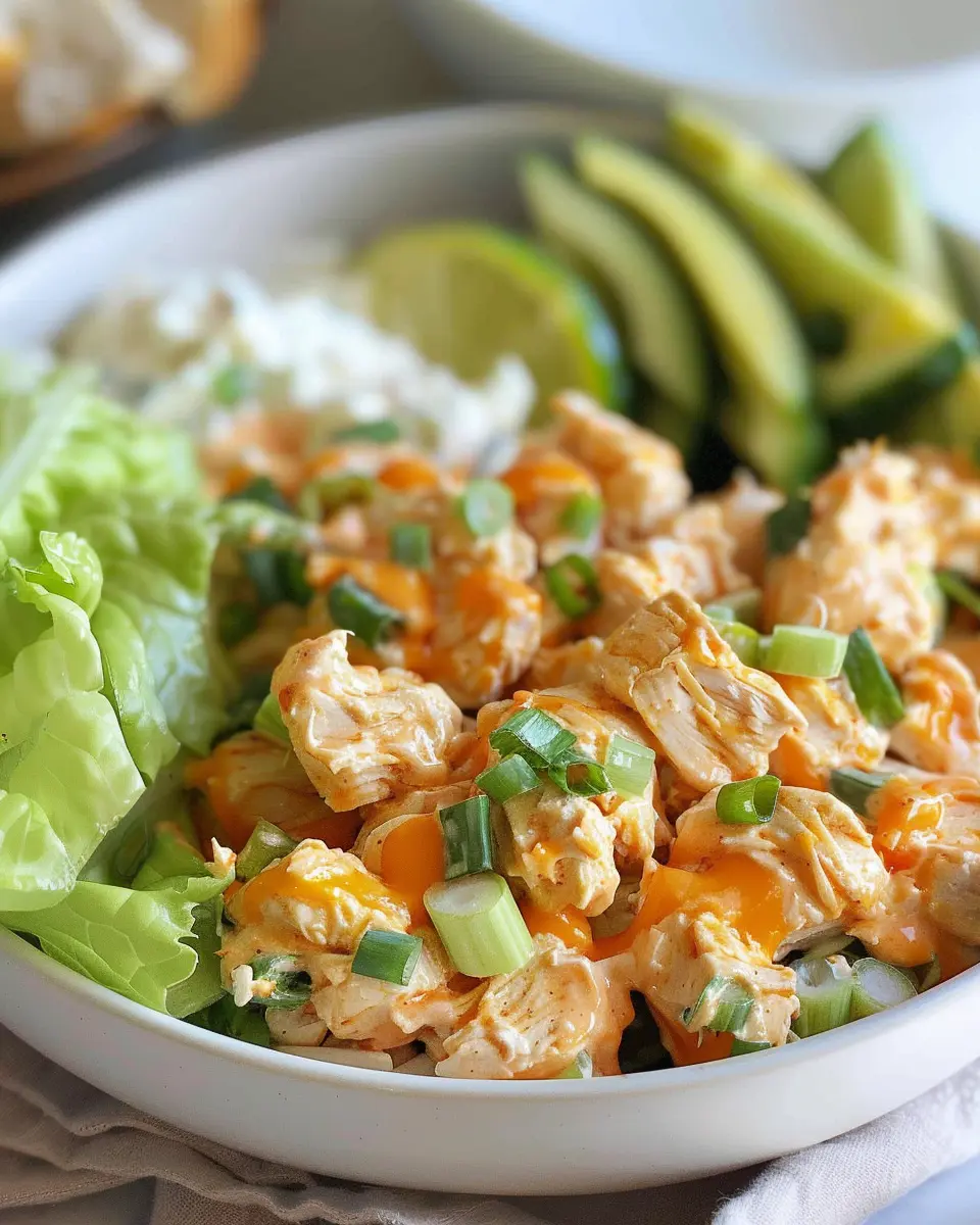 High Protein Buffalo Chicken Salad: Easy and Delicious Meal Prep
