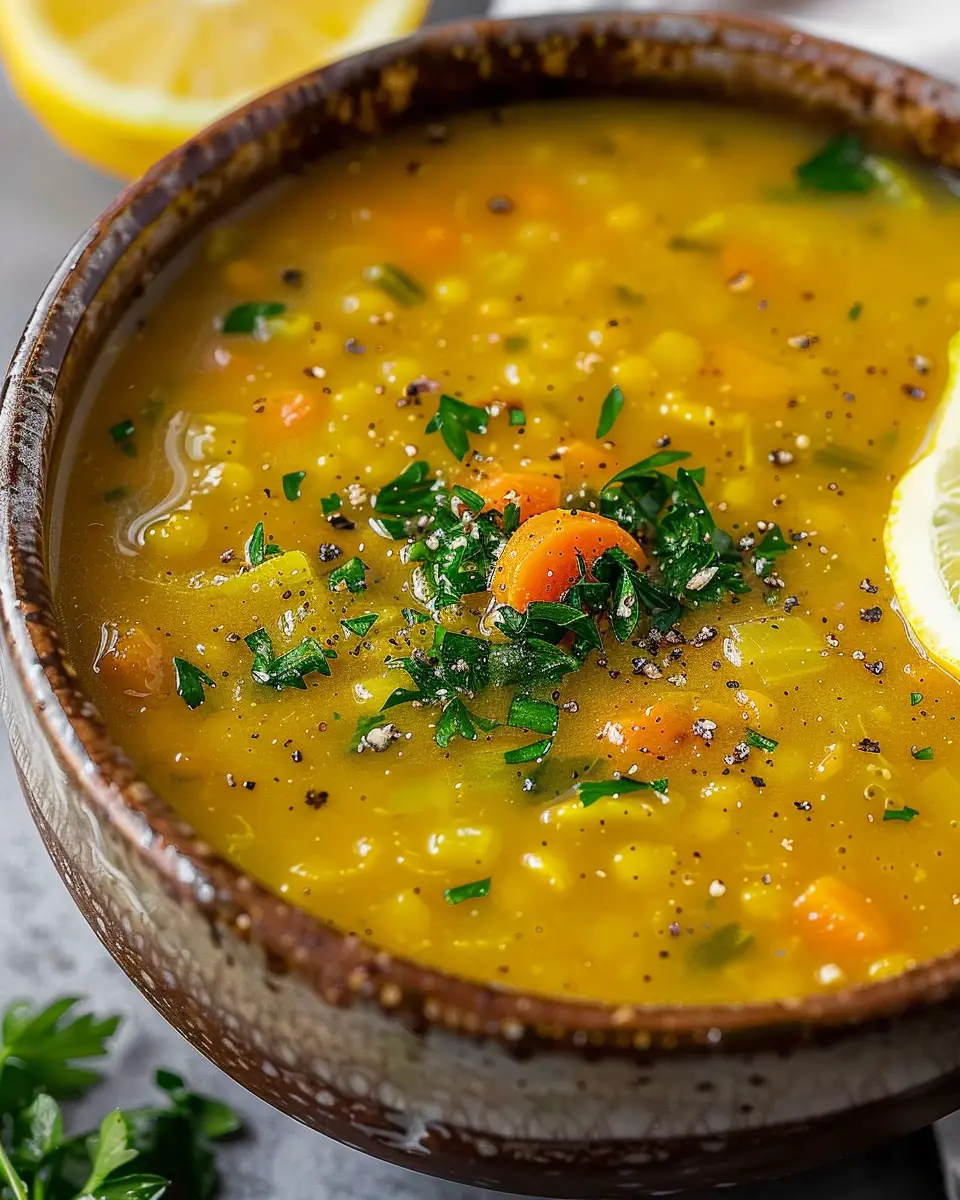 Lemon Lentil Soup: The Best Comforting Recipe for Home Cooks