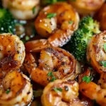 High-Protein Honey Garlic Shrimp
