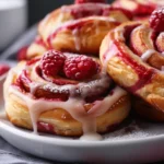 Raspberry Cinnamon Rolls