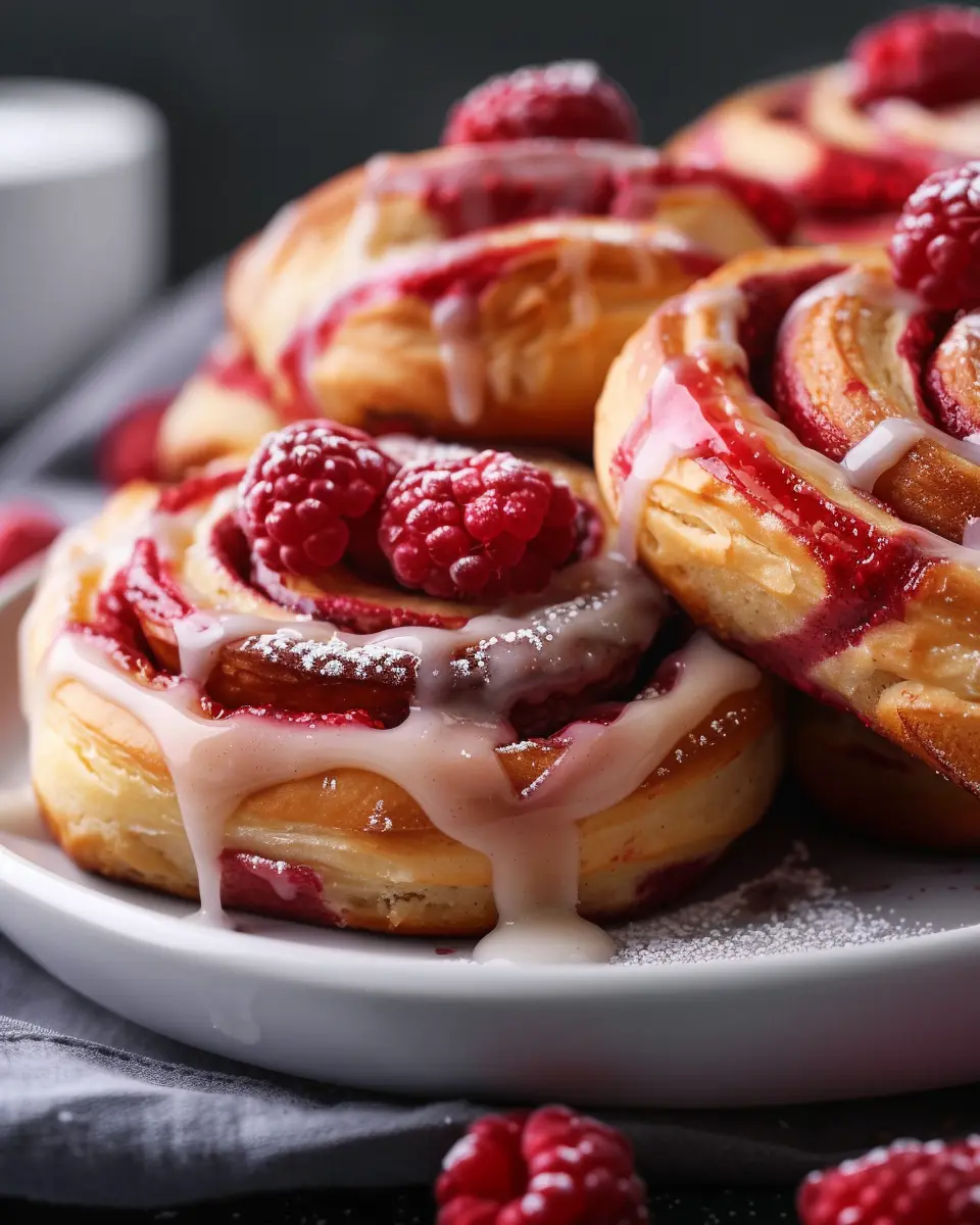 Raspberry Cinnamon Rolls: Easy Indulgence for Homemade Joy