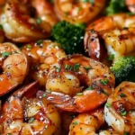 High-Protein Honey Garlic Shrimp