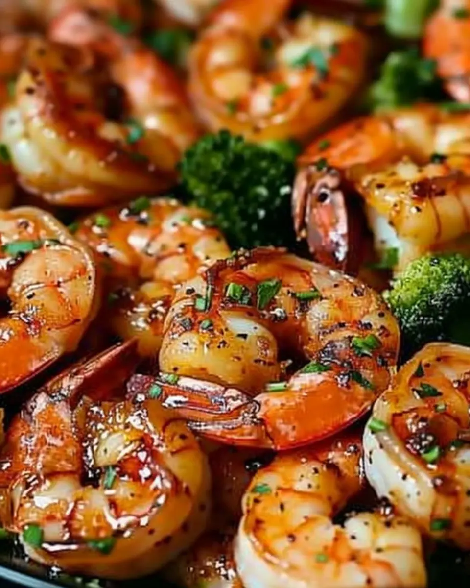 High-Protein Honey Garlic Shrimp with Turkey Bacon Delight