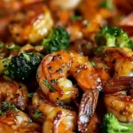 High-Protein Honey Garlic Shrimp