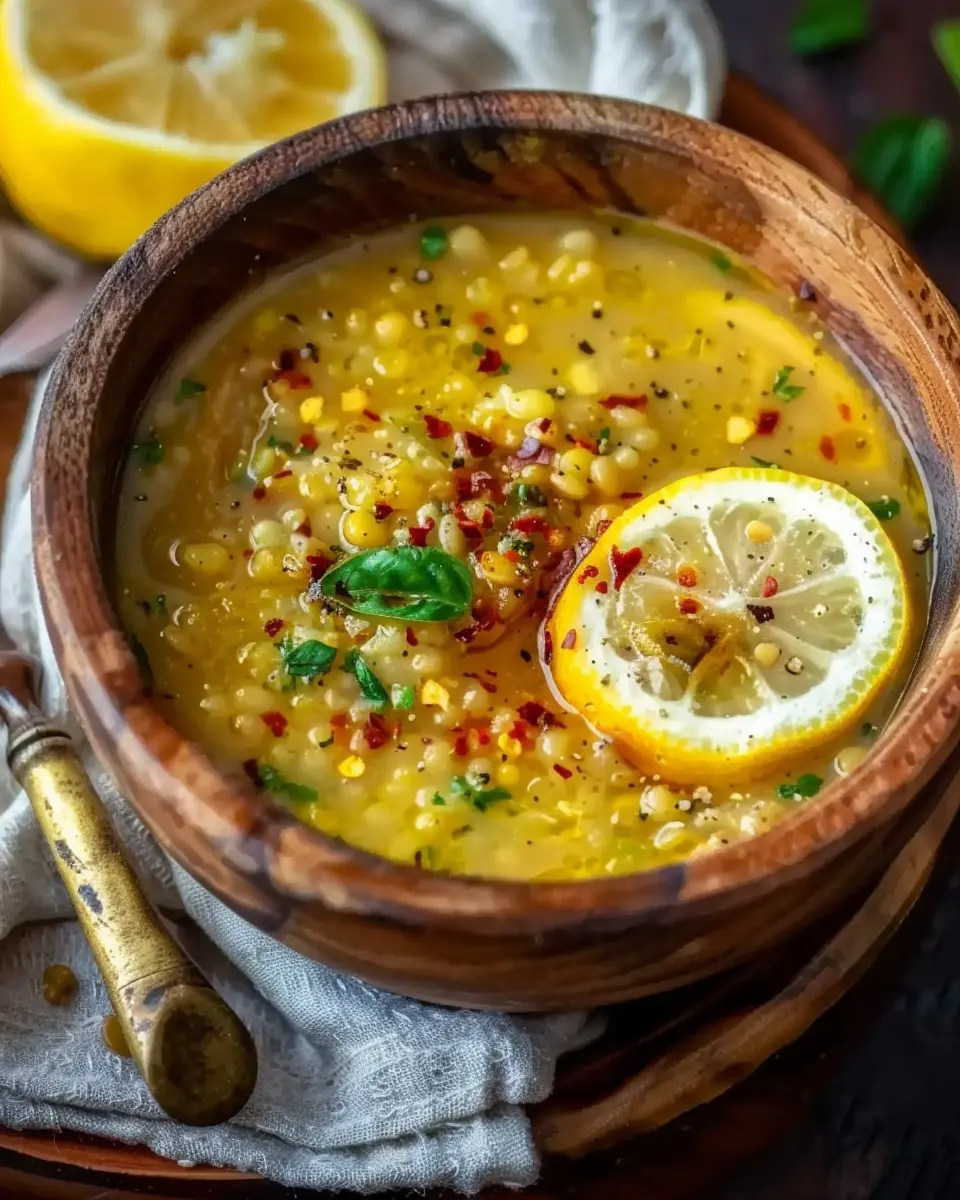 Lemon Lentil Soup: The Best Comforting Recipe for Any Day