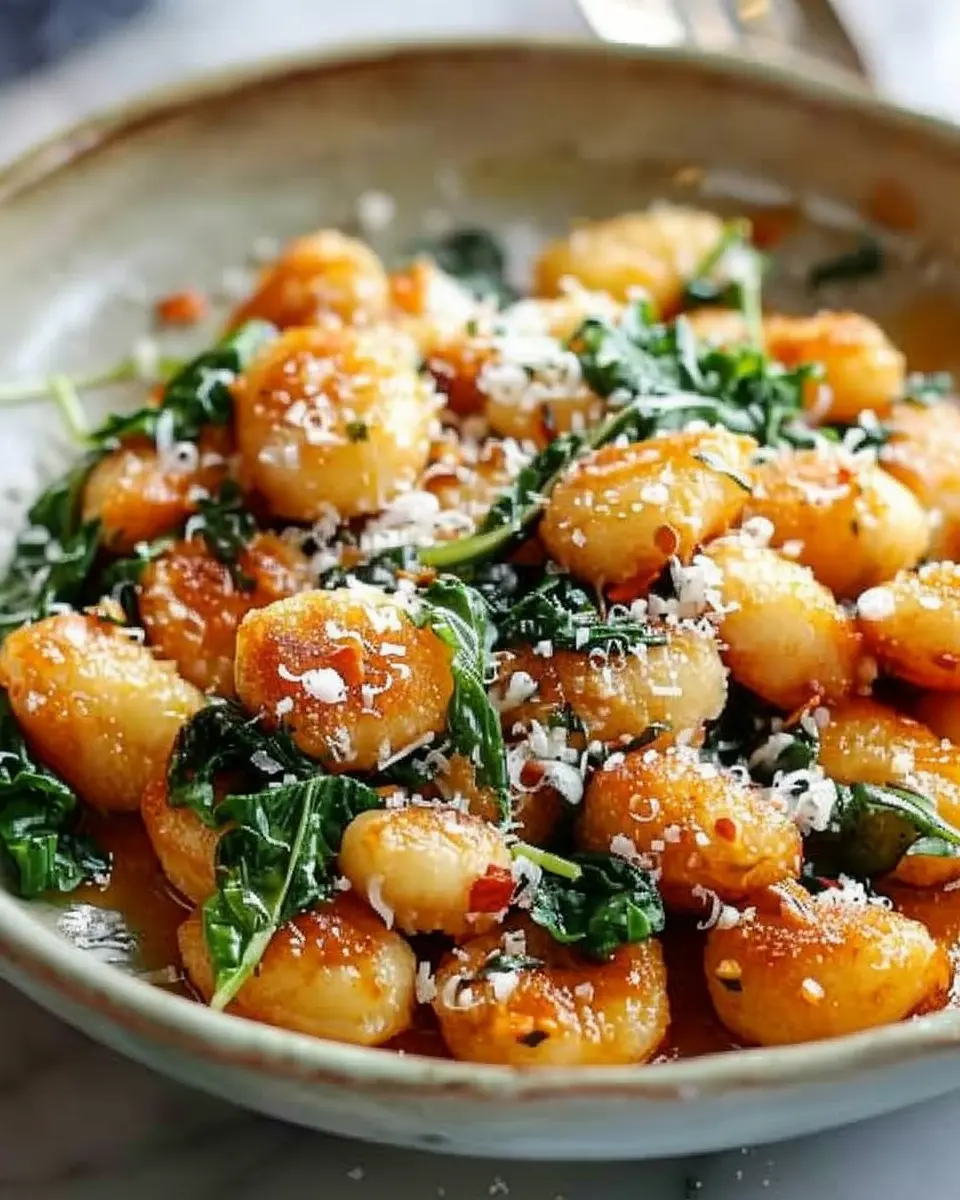 Crispy Gnocchi with Turkey Bacon and Chicken Ham Delight