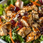 Asian Chicken Cranberry Salad