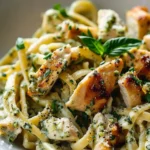 Creamy Pesto Chicken Pasta
