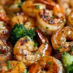 High-Protein Honey Garlic Shrimp