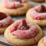 Strawberry Kiss Cookies