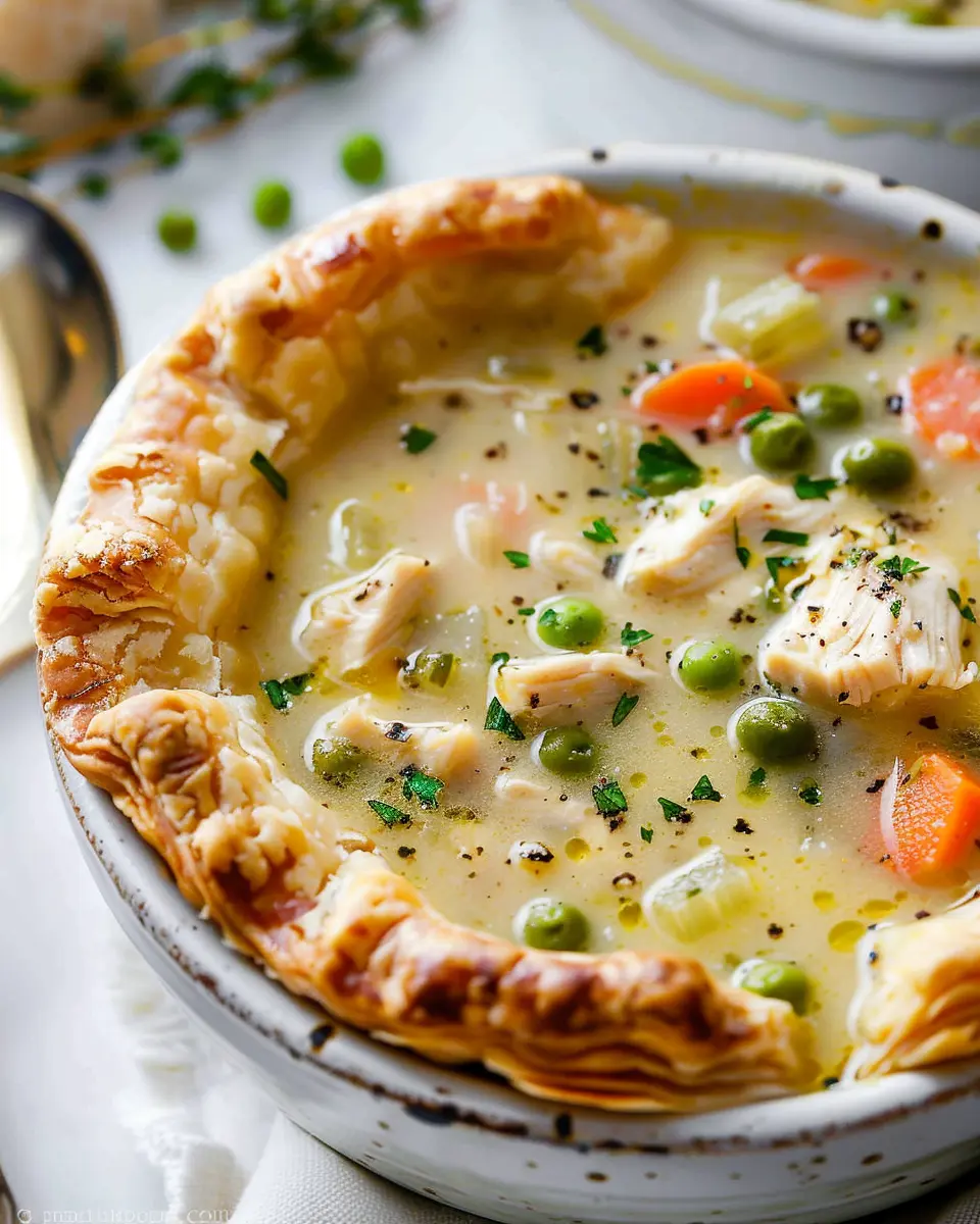 Chicken Pot Pie Soup: A Cozy Easy Comfort Food Recipe