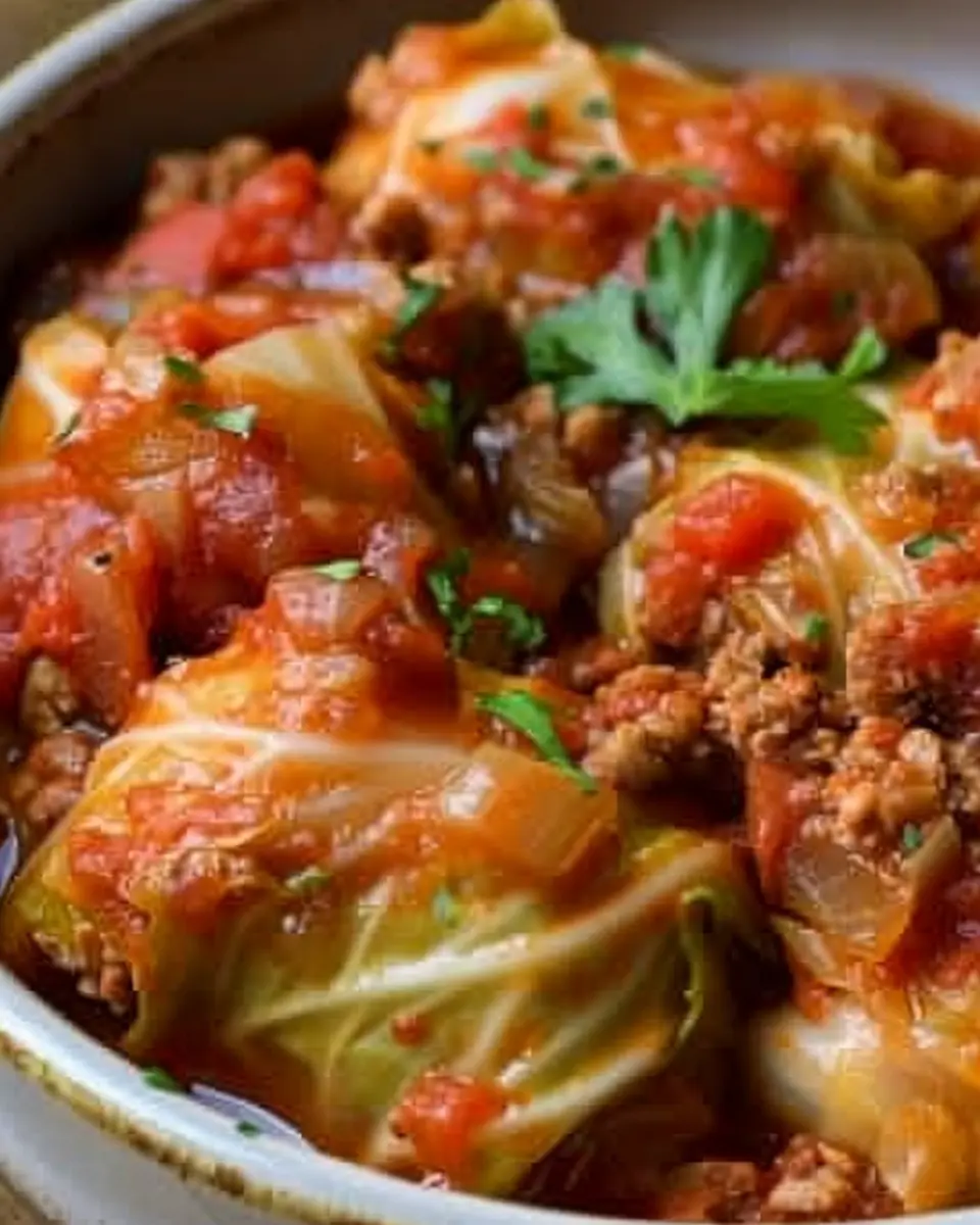 Slow Cooker Unstuffed Cabbage Rolls: Easy, Flavor-Packed Delight