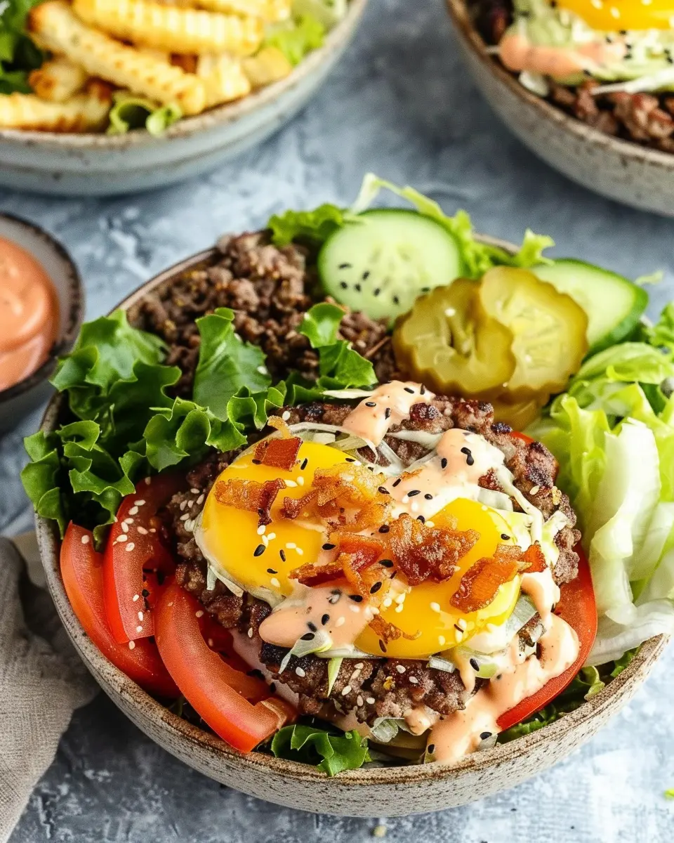 Burger bowls: The Best Recipe with Turkey Bacon for a Fresh Twist