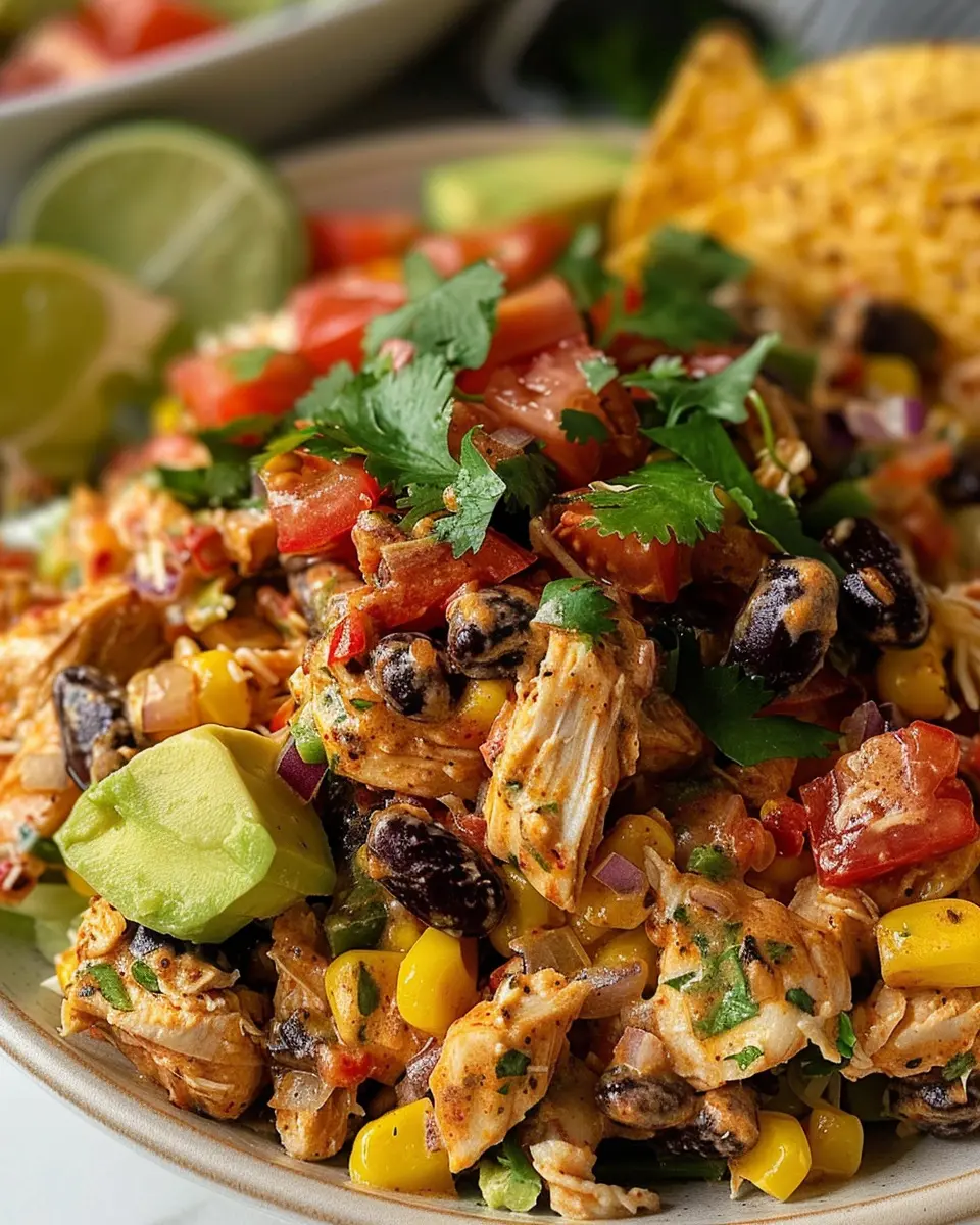 Southwestern Chicken Salad: Easy, Flavorful, and Healthy Recipe
