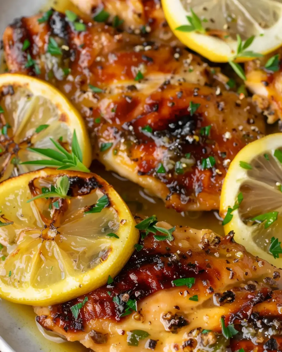 Lemon Chicken Delight: Easy Recipe for Juicy Flavor Bursts