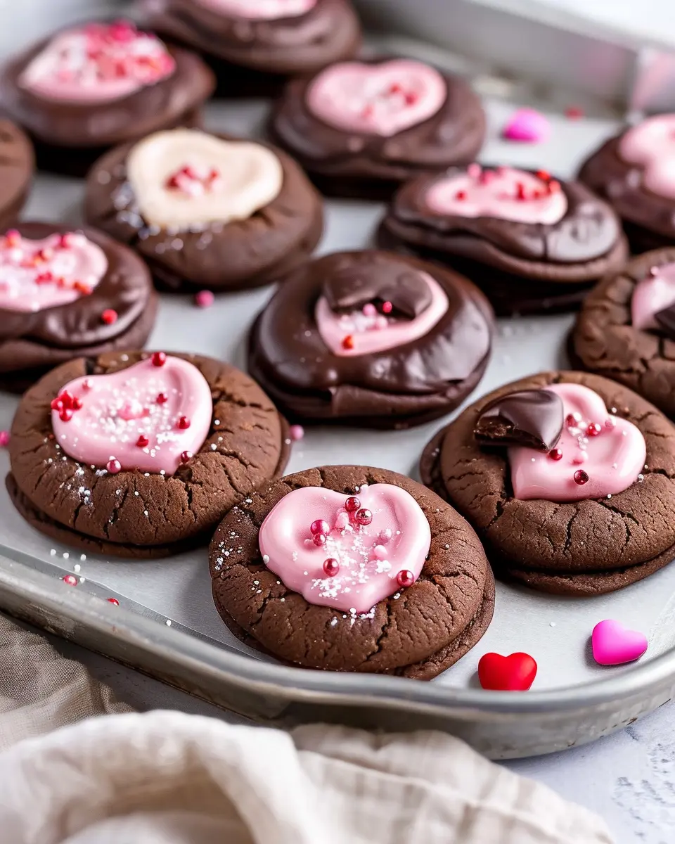 Valentine Ganache Cookies: Indulgent Treats for Your Sweetheart