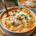 Creamy Lasagna Soup