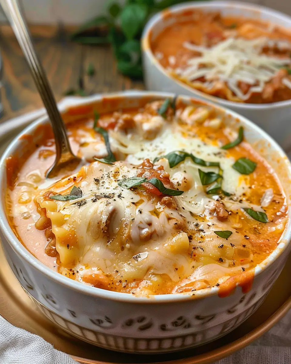 Creamy Lasagna Soup: A Cozy Twist on Comfort Food