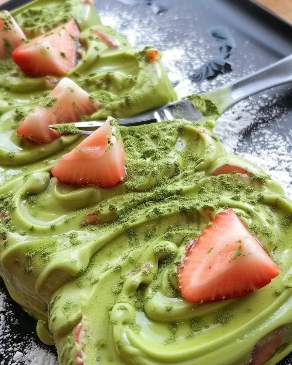 Strawberry Matcha Latte Rolls: Indulgent Treat for Coffee Lovers
