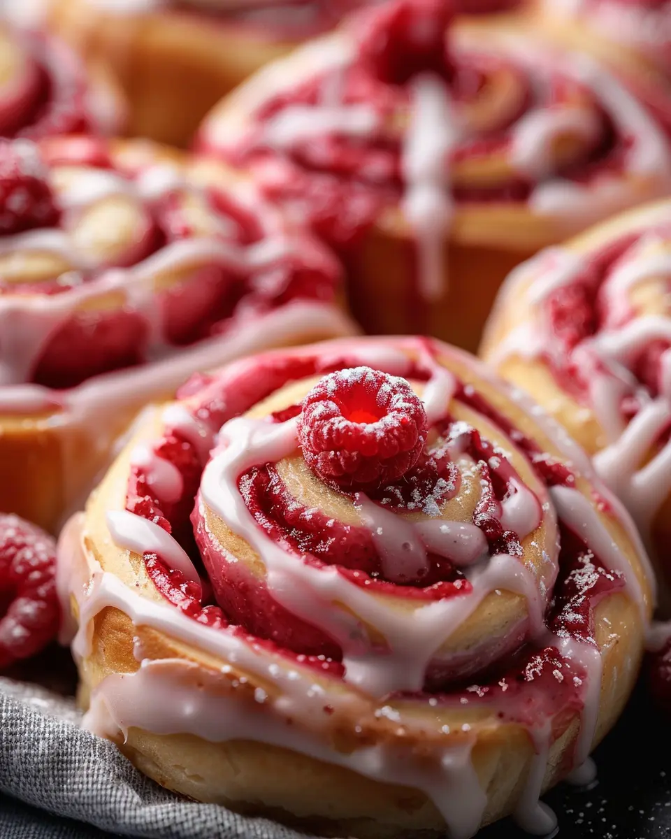 Raspberry Cinnamon Rolls: Indulgent and Easy to Bake at Home