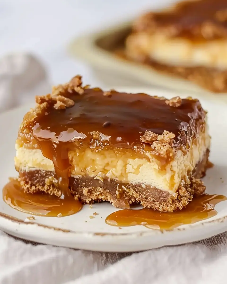 Caramel Apple Cheesecake Bars: The Best Indulgent Fall Treat