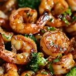 High-Protein Honey Garlic Shrimp