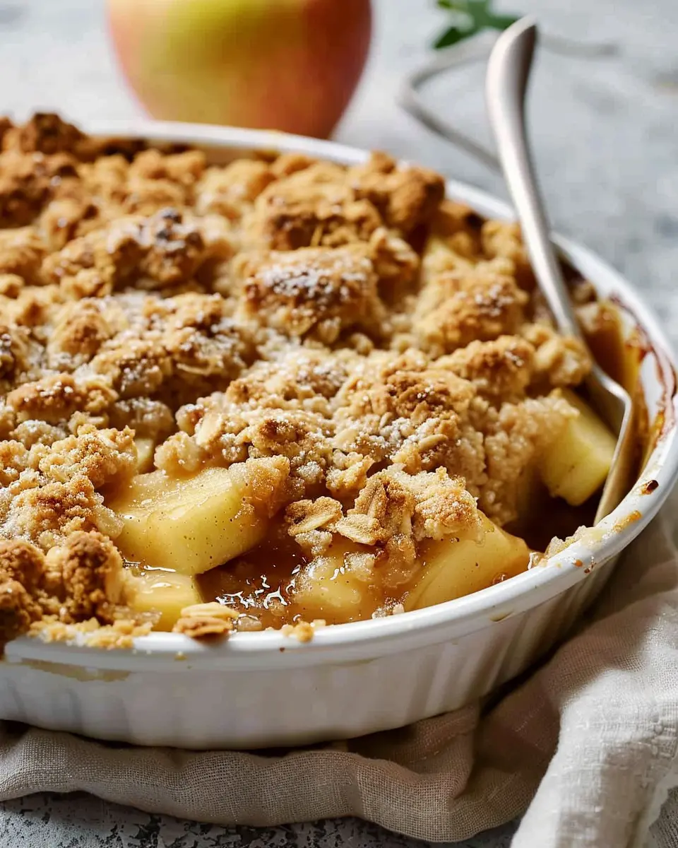 Classic Apple Crumble: The Best Indulgent Recipe for Fall