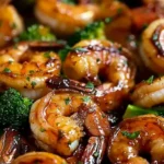 High-Protein Honey Garlic Shrimp