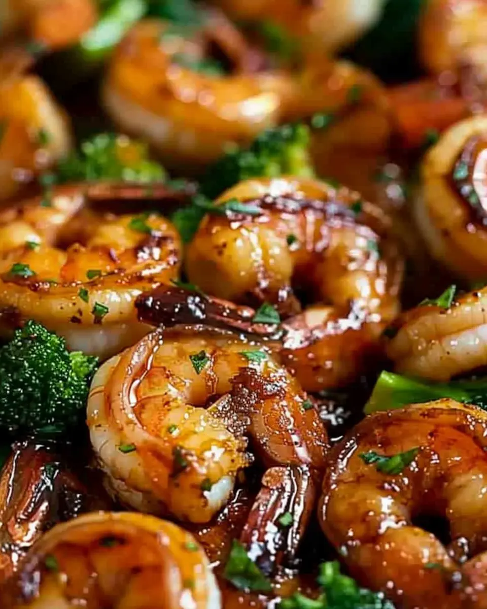 High-Protein Honey Garlic Shrimp with Turkey Bacon Twist