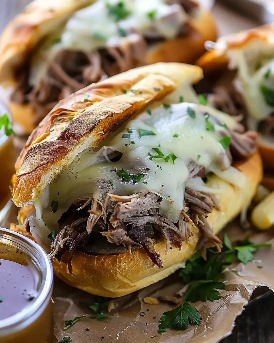 Crockpot French Dip Sandwiches: Easy, Juicy, and Home-Made Goodness