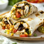 Chipotle Ranch Grilled Chicken Burrito