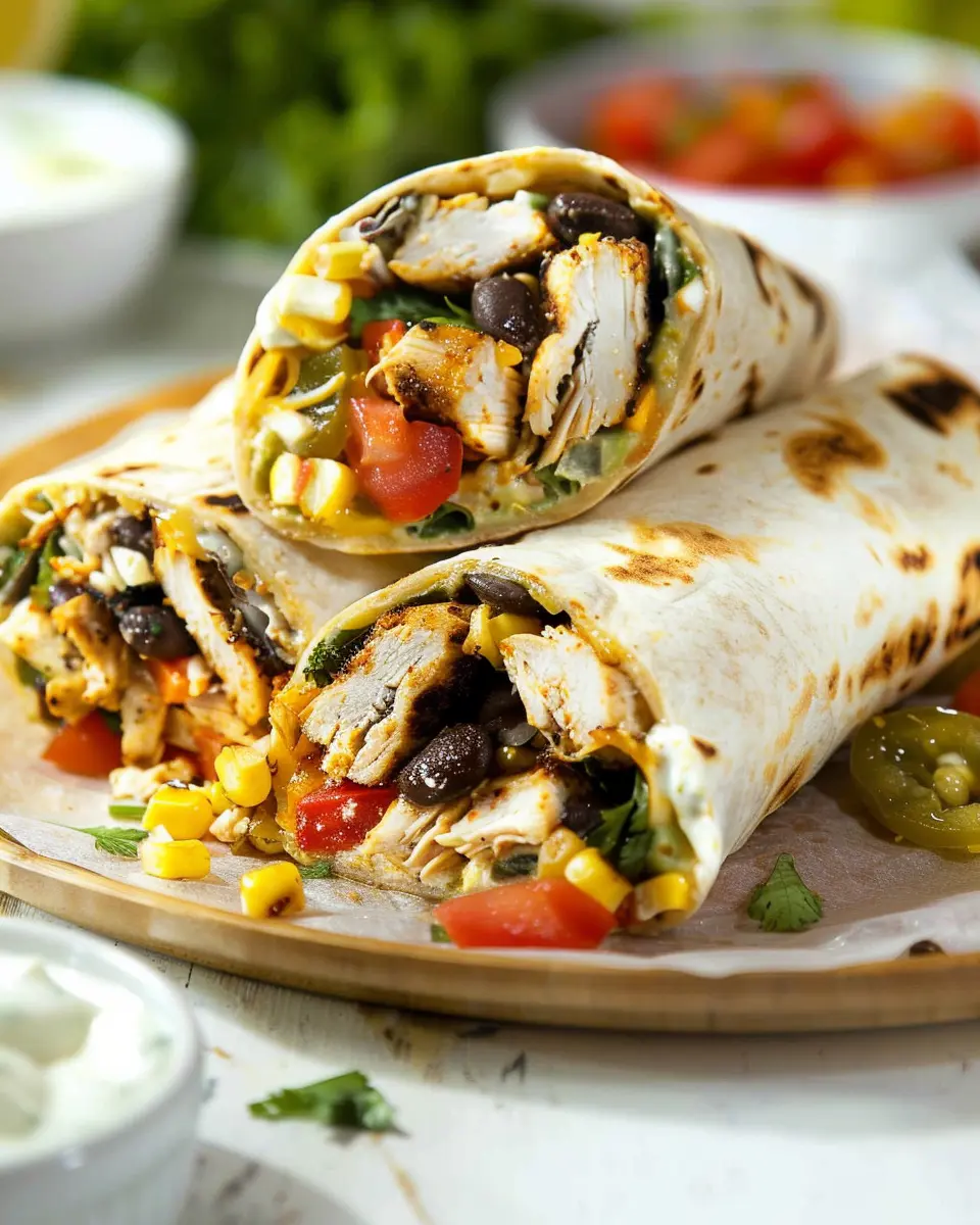 Chipotle Ranch Grilled Chicken Burrito: Easy, Flavorful Delight