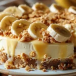 Banana Pudding Crunch Cheesecake