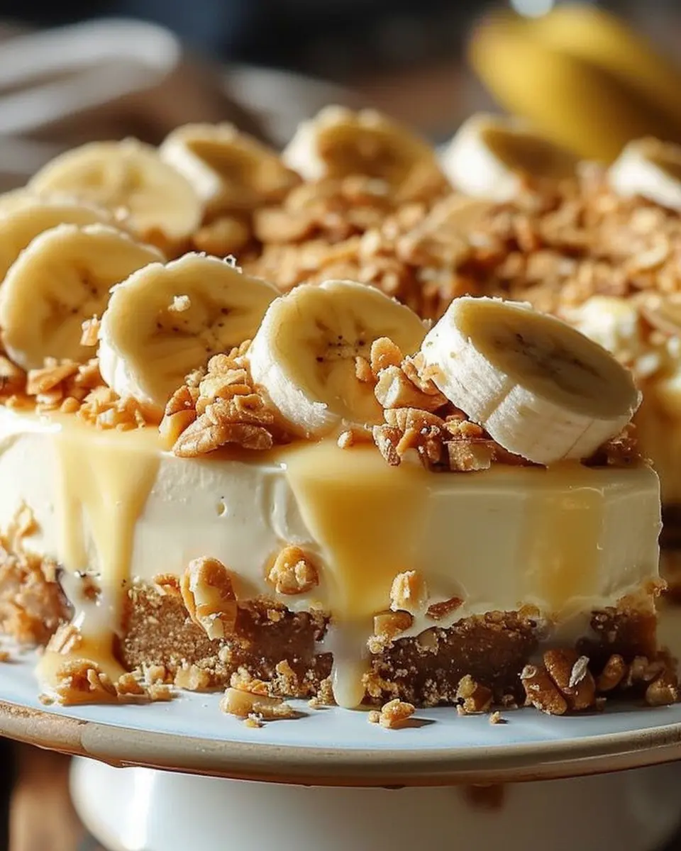 Banana Pudding Crunch Cheesecake: The Best Indulgent Treat