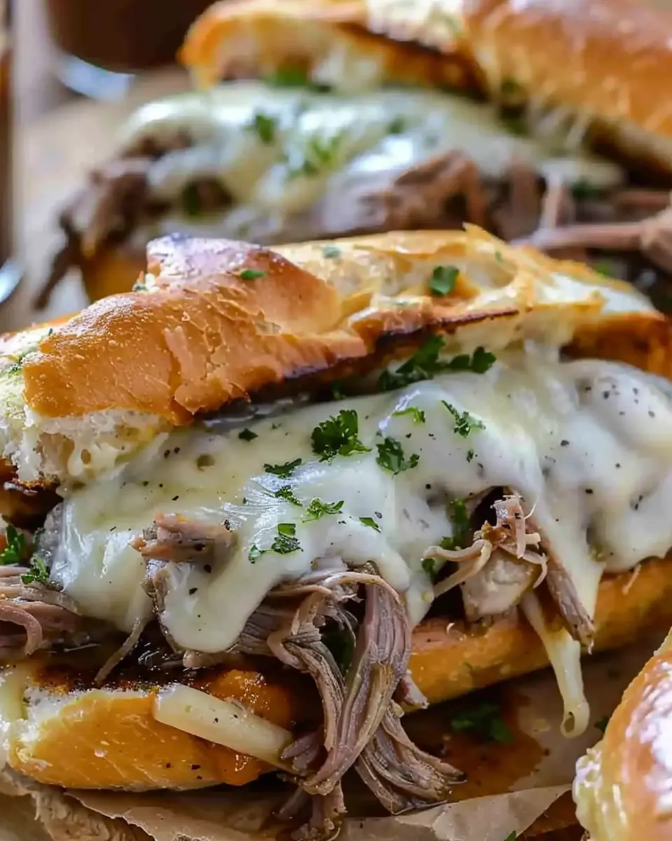 Crockpot French Dip Sandwiches: Juicy Bliss for Easy Meals