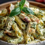Creamy Pesto Chicken Pasta