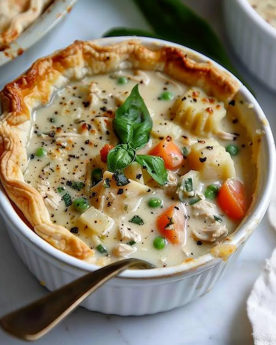 Chicken Pot Pie Soup Recipe: Easy Comfort Food with Turkey Bacon