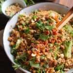 Satay Crispy Rice Salad