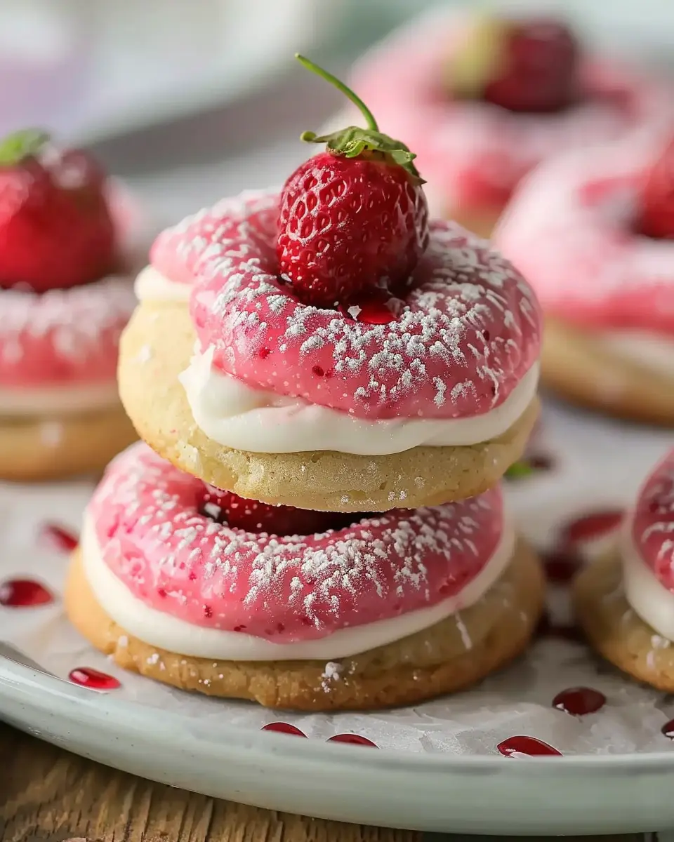 Strawberry Kiss Cookies: Indulgent Treats for Your Sweet Tooth
